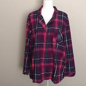 Victorias Secret Pajama Top Size XL
